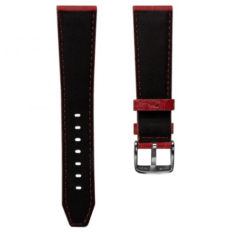 Sorico Water-Resistant Alligator Grain Watch Strap