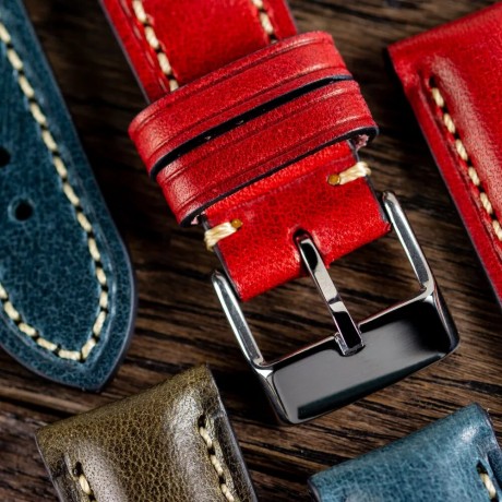 Highley Genuine "Douglas" Leather Watch Strap
