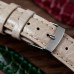 Lierna Crocodile Grain Genuine Leather Watch Strap